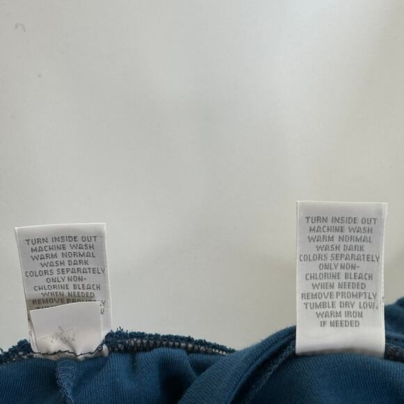 Lands' End Blue Button Up Cardigan & Matching Skirt Set Womens Petite Size MP - Picture 9 of 11